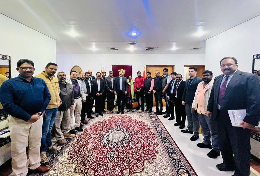 Meeting at Embassy of India Kuwait 16-01-2023